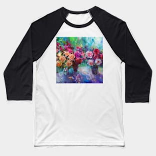 Still Life with Roses Baseball T-Shirt